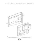 CARD READER WITH POWER EFFICIENT ARCHITECTURE THAT INCLUDES A POWER SUPPLY     AND A WAKE-UP CIRCUIT diagram and image