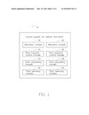 CONTROL SYSTEM AND CONTROL METHOD FOR VEHICLE ANTI-THEFT diagram and image