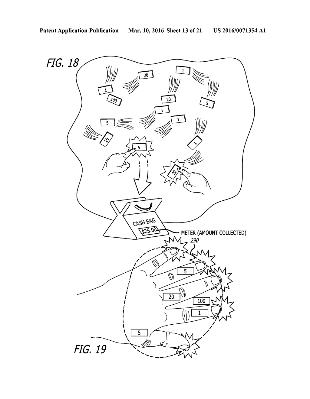 Multi-Touch Gesture Gaming System and Method - diagram, schematic, and image 14