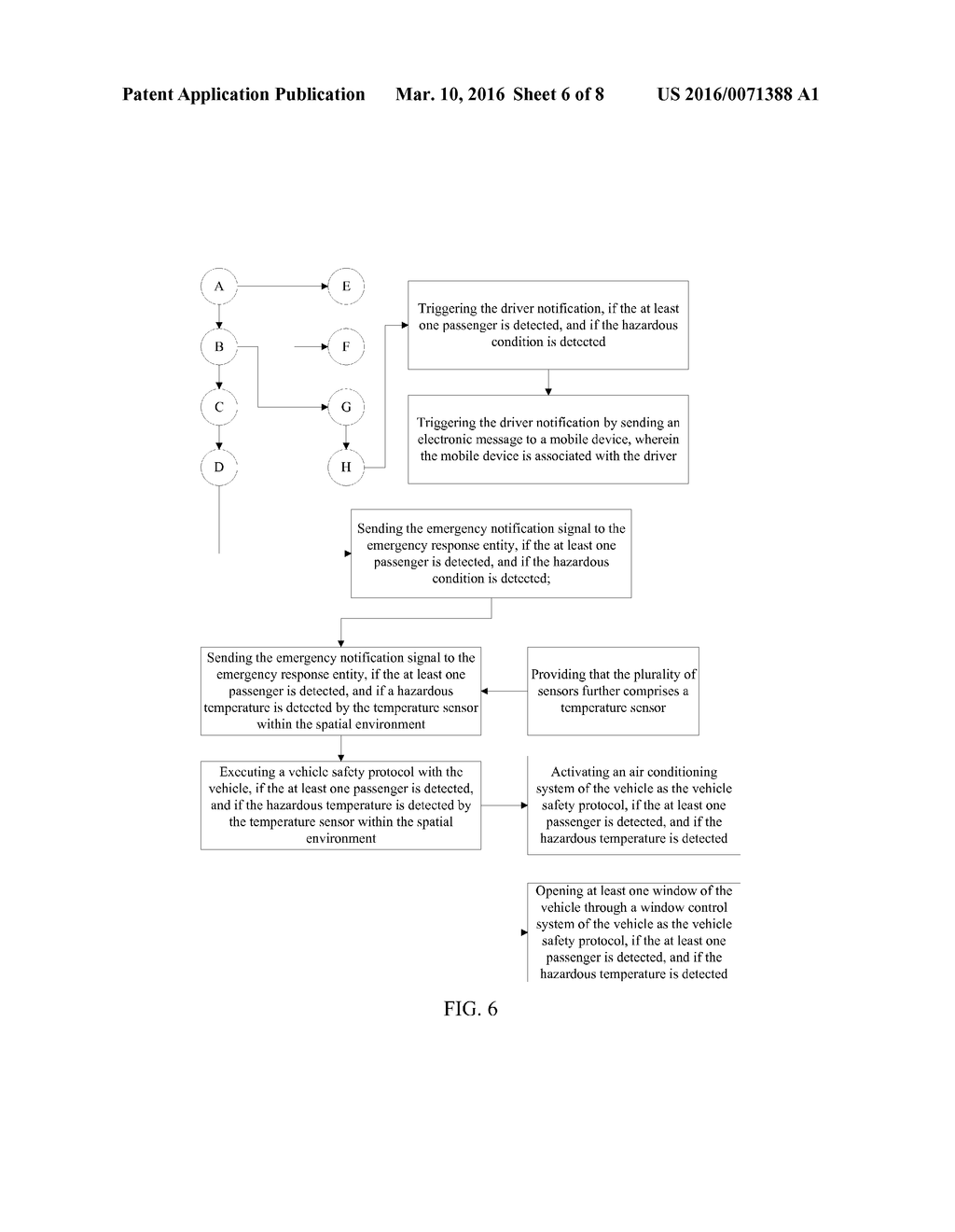 Method and System of Environmental Occupant Monitoring and Hazard     Notification and Mitigation - diagram, schematic, and image 07