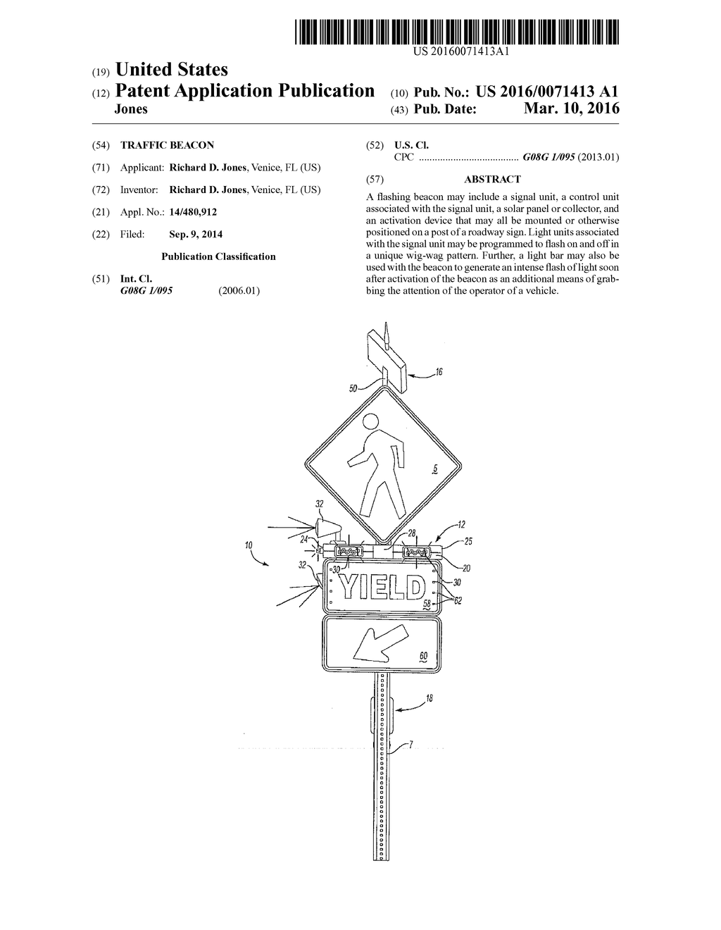 Traffic Beacon - diagram, schematic, and image 01