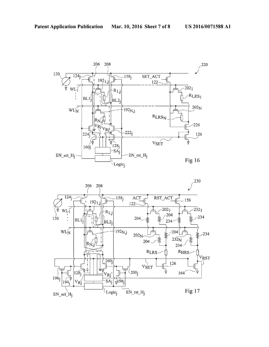 DEVICE AND METHOD FOR WRITING DATA TO A RESISTIVE MEMORY - diagram, schematic, and image 08