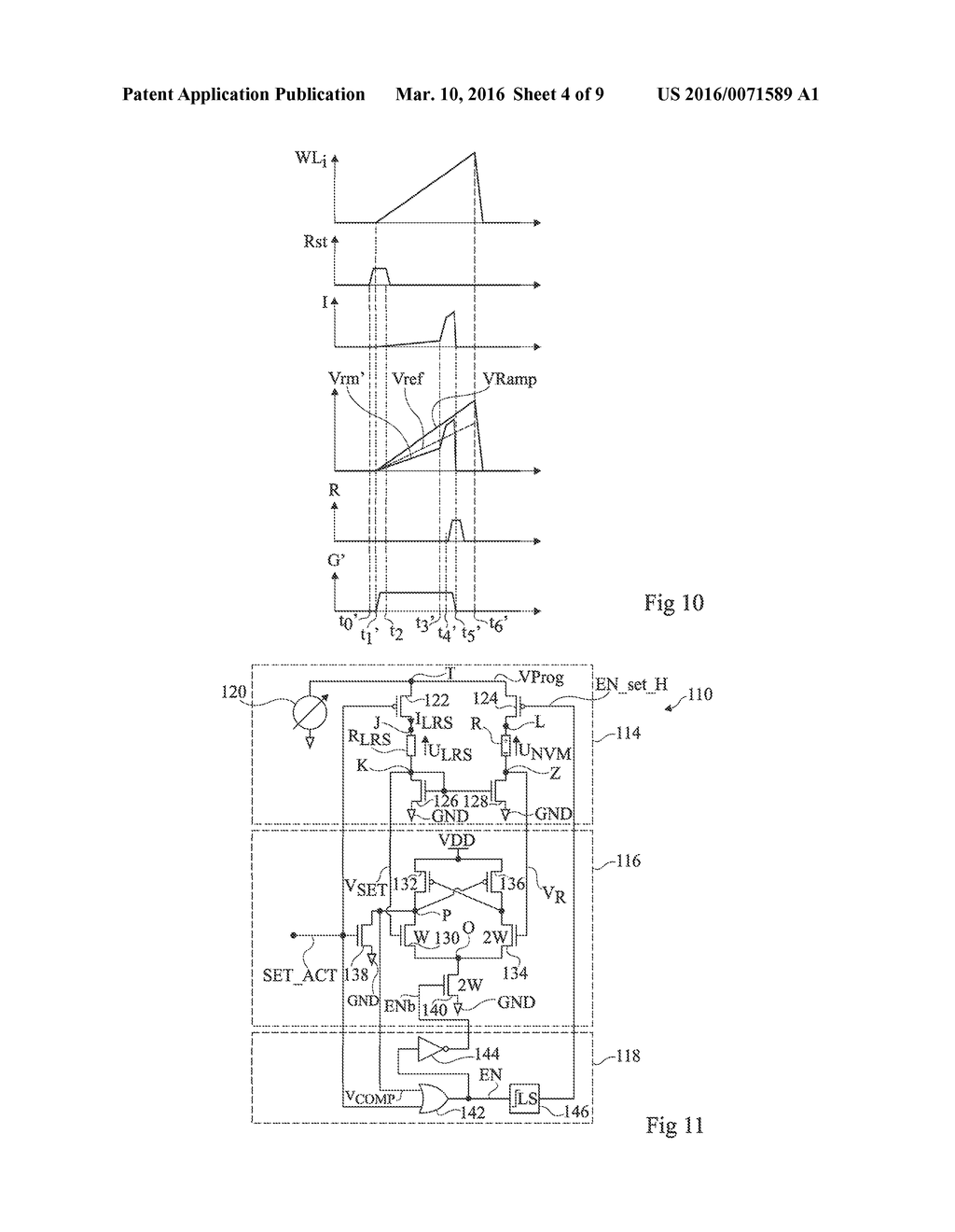 DEVICE AND METHOD FOR WRITING DATA TO A RESISTIVE MEMORY - diagram, schematic, and image 05