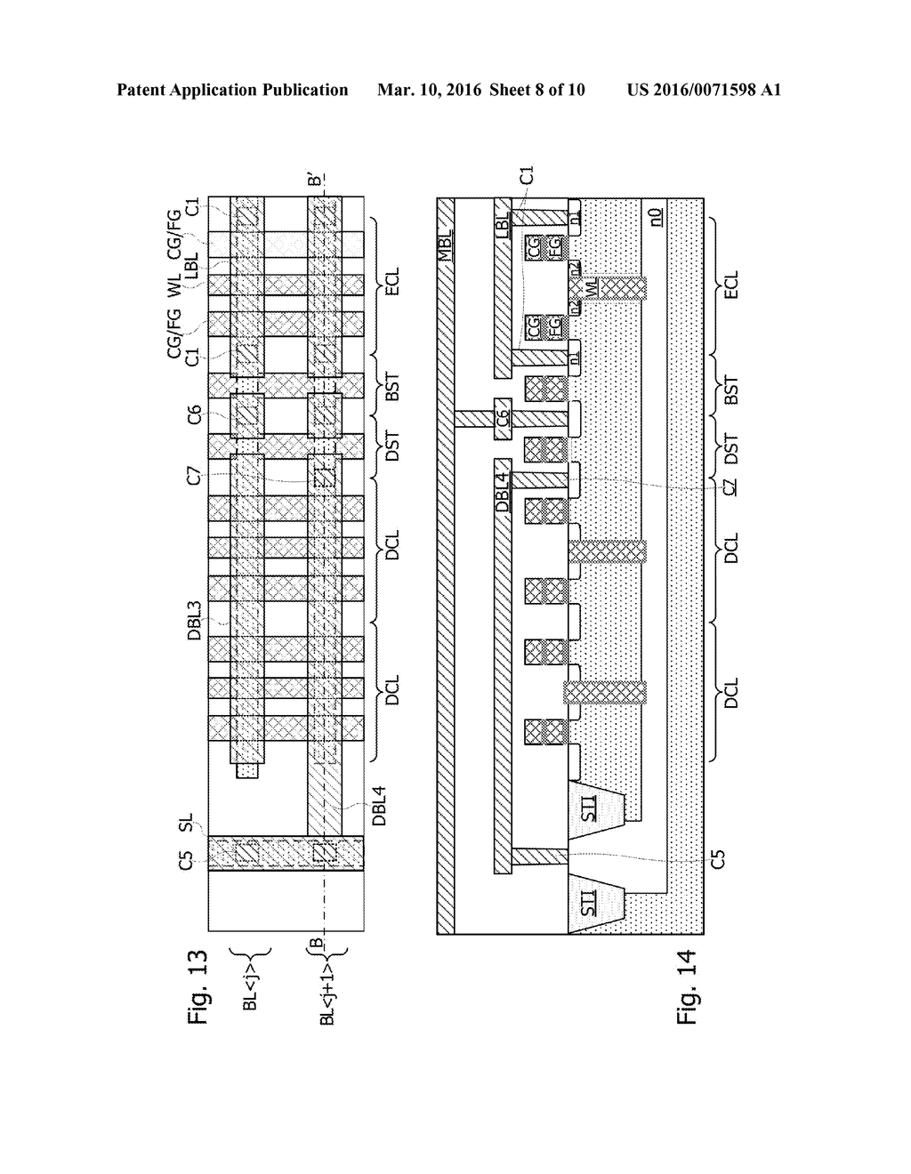 METHOD FOR BIASING AN EMBEDDED SOURCE PLANE OF A NON-VOLATILE MEMORY     HAVING VERTICAL SELECT GATES - diagram, schematic, and image 09