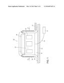 ACTUATING ELEMENT AND ELECTRONIC DOMESTIC APPLIANCE HAVING AT LEAST ONE     ACTUATING ELEMENT diagram and image