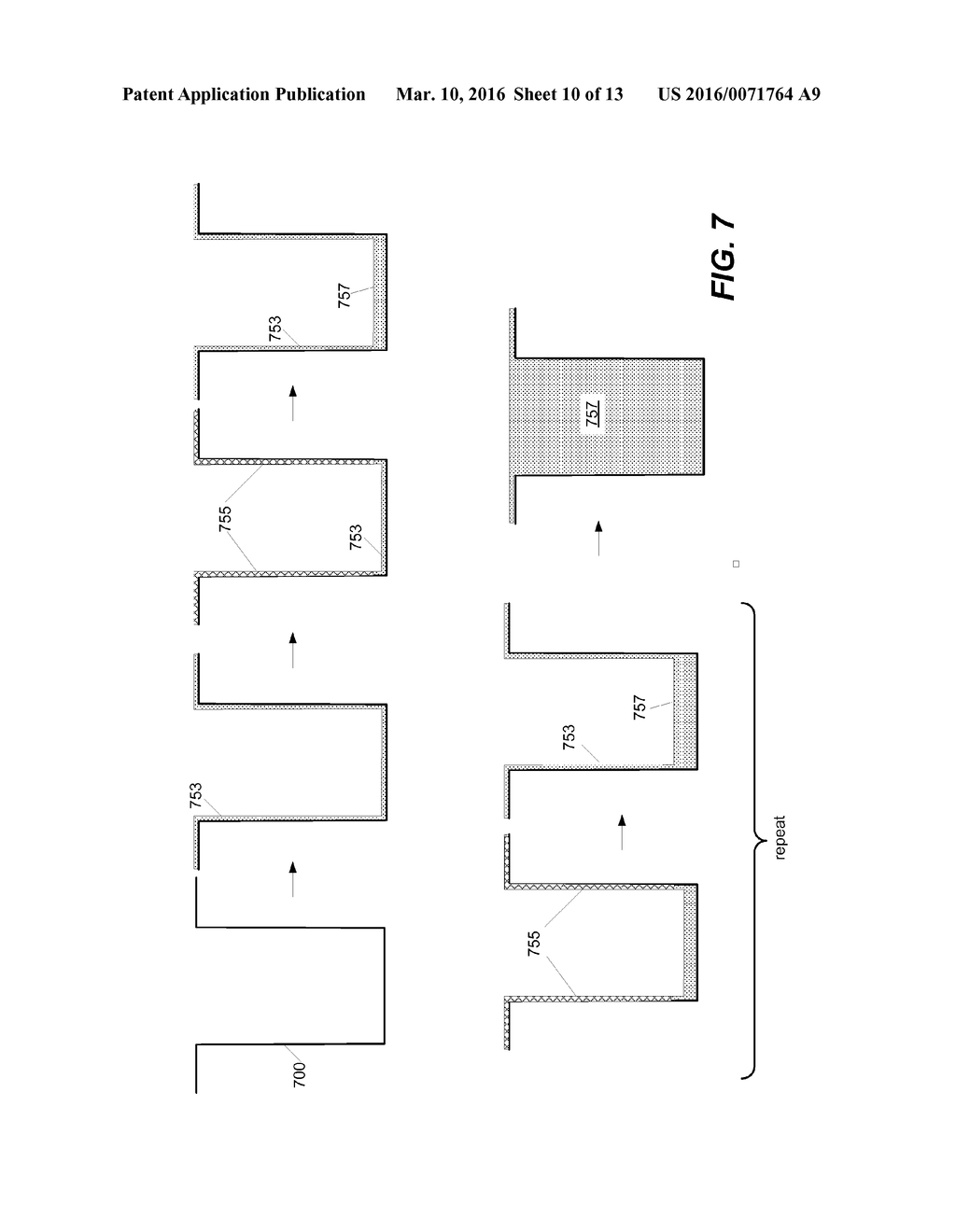 TUNGSTEN FEATURE FILL WITH NUCLEATION INHIBITION - diagram, schematic, and image 11