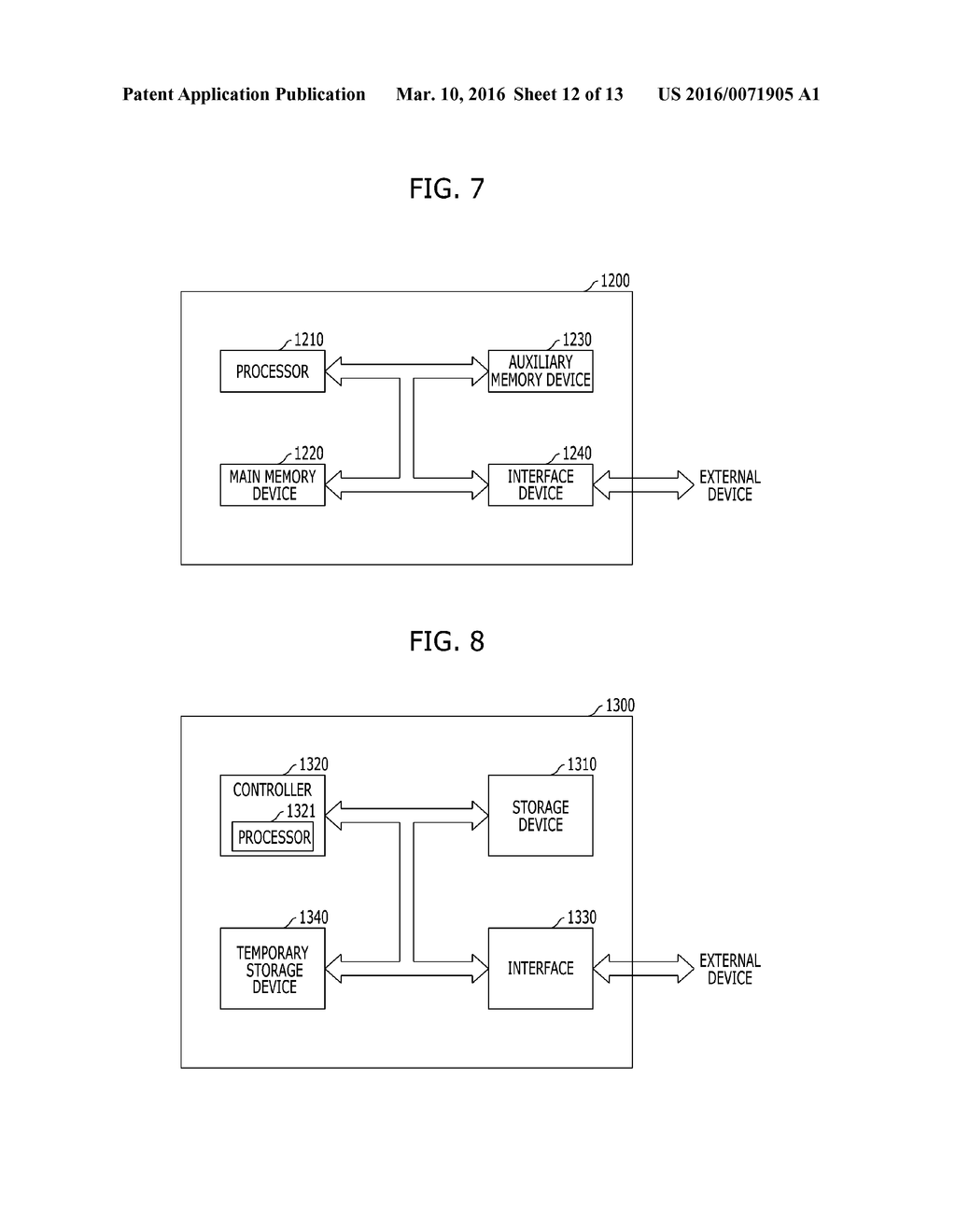 ELECTRONIC DEVICE AND METHOD FOR FABRICATING THE SAME - diagram, schematic, and image 13