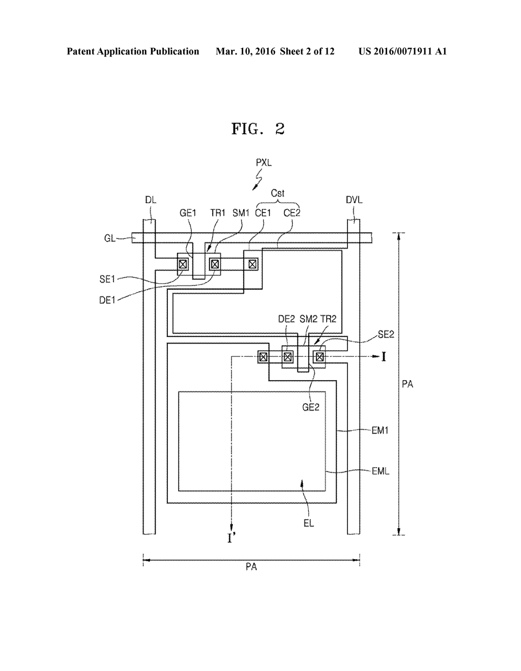 ORGANIC LIGHT EMITTING DISPLAY APPARATUS AND METHOD OF MANUFACTURING THE     SAME - diagram, schematic, and image 03