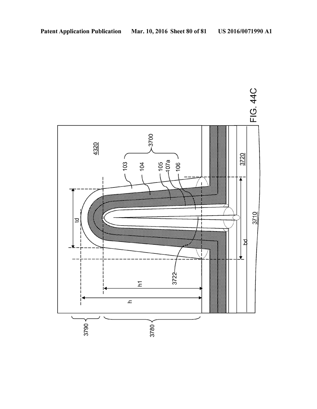 Three-Dimensional Photovoltaic Devices Including Cavity-containing Cores     and Methods of Manufacture - diagram, schematic, and image 81