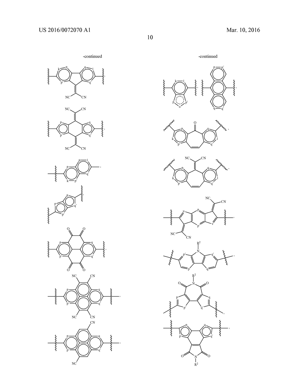 POLYMERIC BLENDS AND RELATED OPTOELECTRONIC DEVICES - diagram, schematic, and image 12