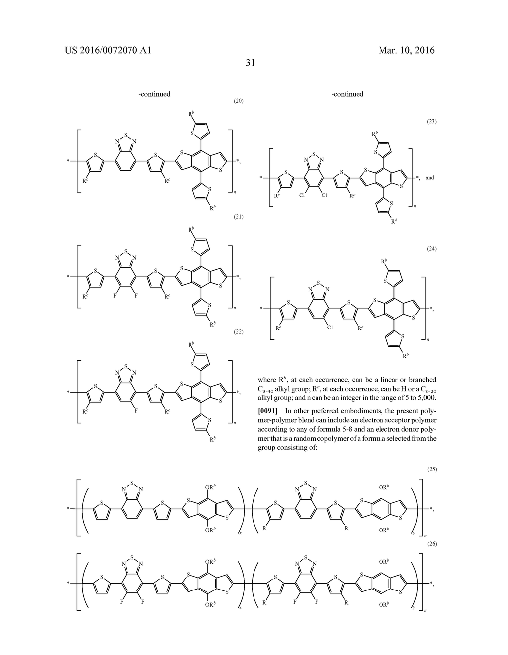 POLYMERIC BLENDS AND RELATED OPTOELECTRONIC DEVICES - diagram, schematic, and image 33