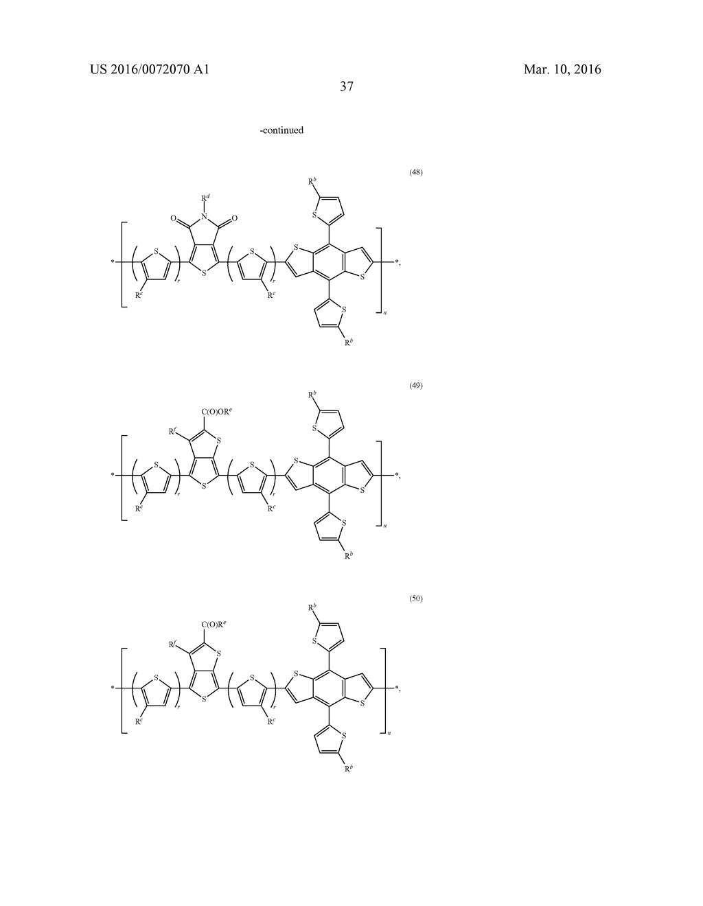 POLYMERIC BLENDS AND RELATED OPTOELECTRONIC DEVICES - diagram, schematic, and image 39