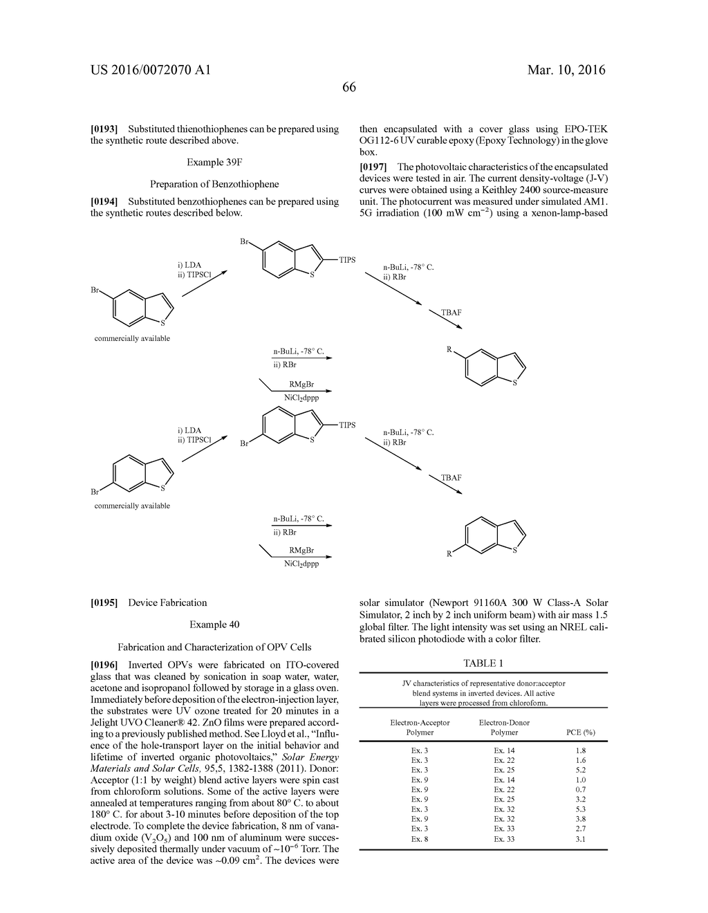 POLYMERIC BLENDS AND RELATED OPTOELECTRONIC DEVICES - diagram, schematic, and image 68