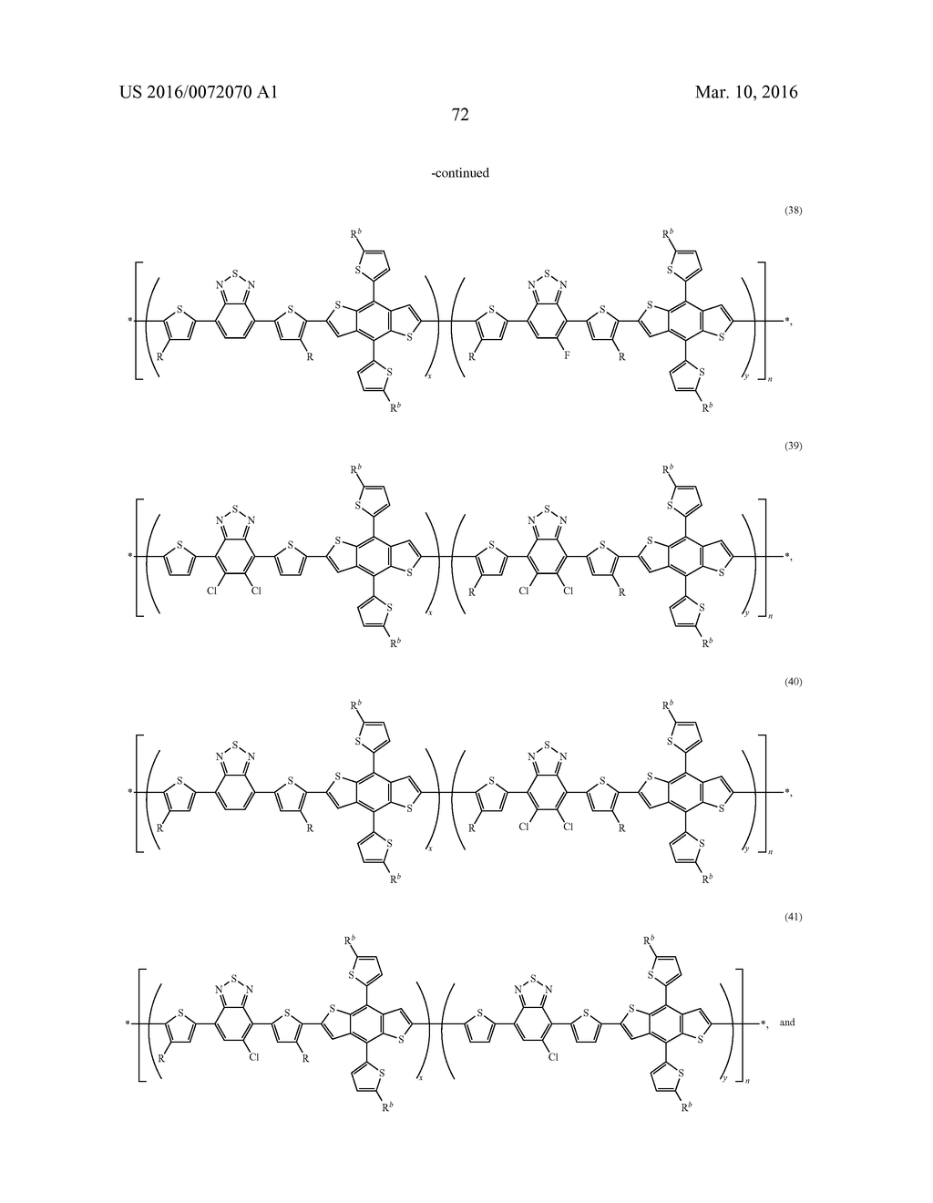 POLYMERIC BLENDS AND RELATED OPTOELECTRONIC DEVICES - diagram, schematic, and image 74