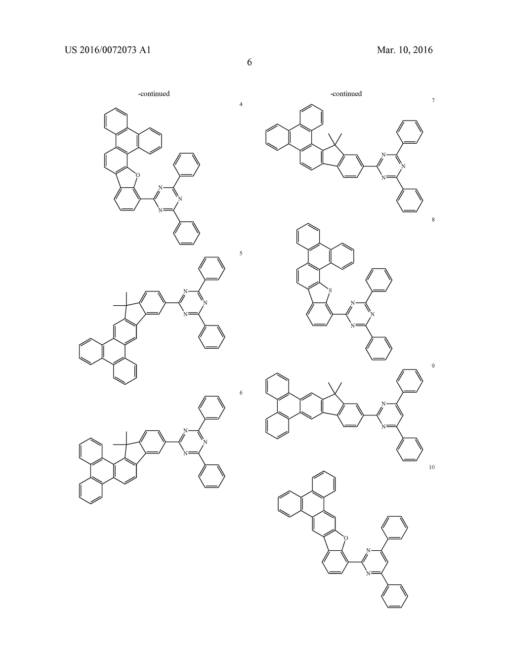 ORGANIC COMPOSITION, AND ORGANIC OPTOELECTRONIC ELEMENT AND DISPLAY DEVICE - diagram, schematic, and image 08