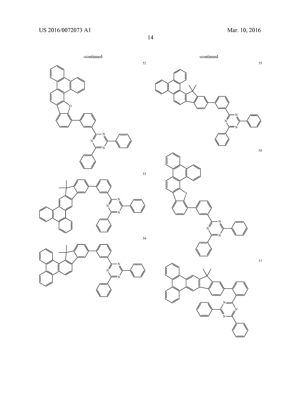 ORGANIC COMPOSITION, AND ORGANIC OPTOELECTRONIC ELEMENT AND DISPLAY DEVICE - diagram, schematic, and image 16