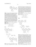 ORGANIC COMPOSITION, AND ORGANIC OPTOELECTRONIC ELEMENT AND DISPLAY DEVICE diagram and image