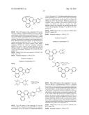 ORGANIC COMPOSITION, AND ORGANIC OPTOELECTRONIC ELEMENT AND DISPLAY DEVICE diagram and image