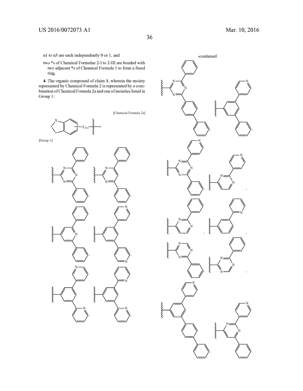 ORGANIC COMPOSITION, AND ORGANIC OPTOELECTRONIC ELEMENT AND DISPLAY DEVICE - diagram, schematic, and image 38