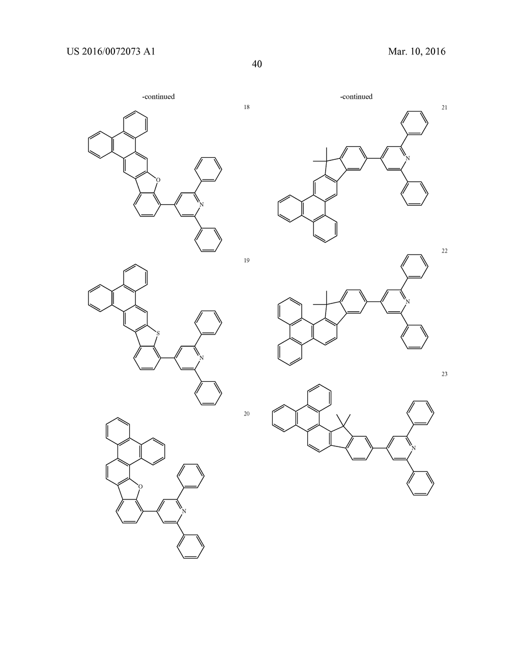 ORGANIC COMPOSITION, AND ORGANIC OPTOELECTRONIC ELEMENT AND DISPLAY DEVICE - diagram, schematic, and image 42