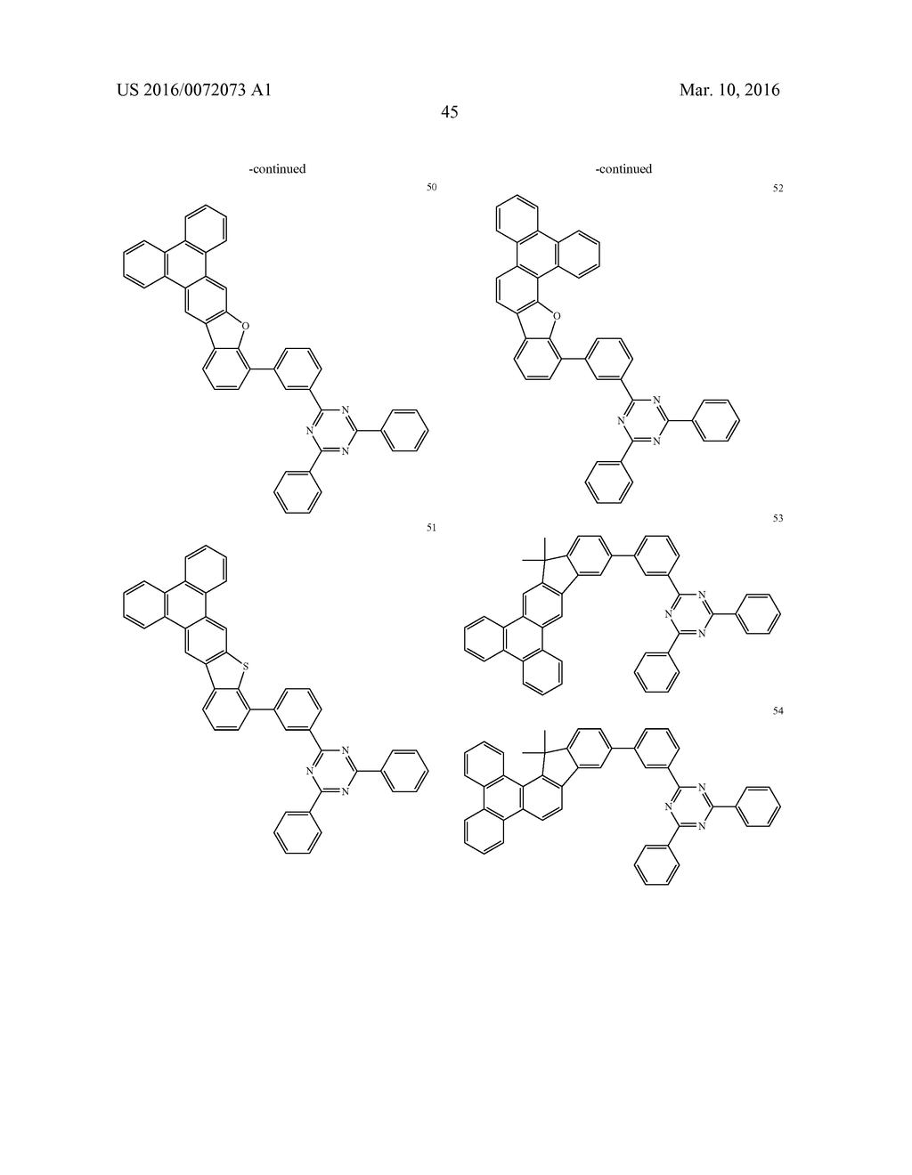 ORGANIC COMPOSITION, AND ORGANIC OPTOELECTRONIC ELEMENT AND DISPLAY DEVICE - diagram, schematic, and image 47