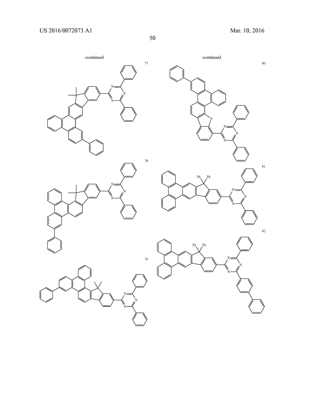 ORGANIC COMPOSITION, AND ORGANIC OPTOELECTRONIC ELEMENT AND DISPLAY DEVICE - diagram, schematic, and image 52