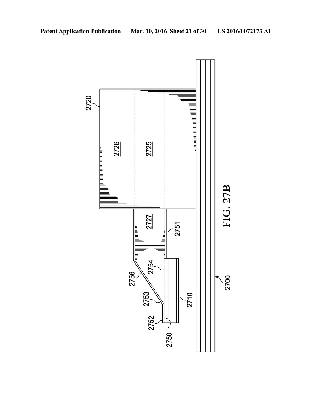 COUPLER TO LAUNCH ELECTROMAGNETIC SIGNAL FROM MICROSTRIP TO DIELECTRIC     WAVEGUIDE - diagram, schematic, and image 22