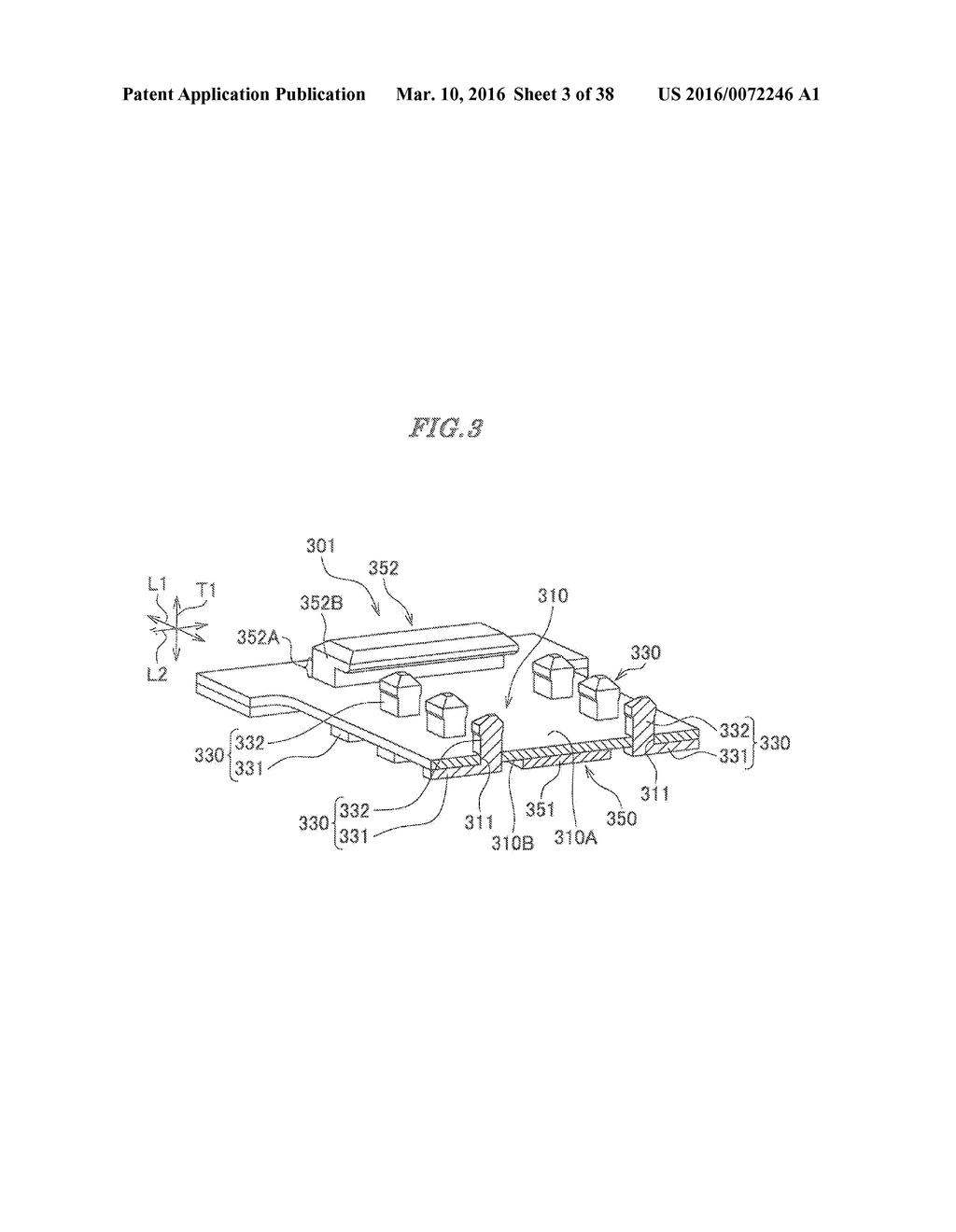 METHOD OF MANUFACTURING A BOARD-TO-BOARD CONNECTOR FOR ELECTRICALLY     CONNECTING TWO CIRCUIT BOARDS - diagram, schematic, and image 04