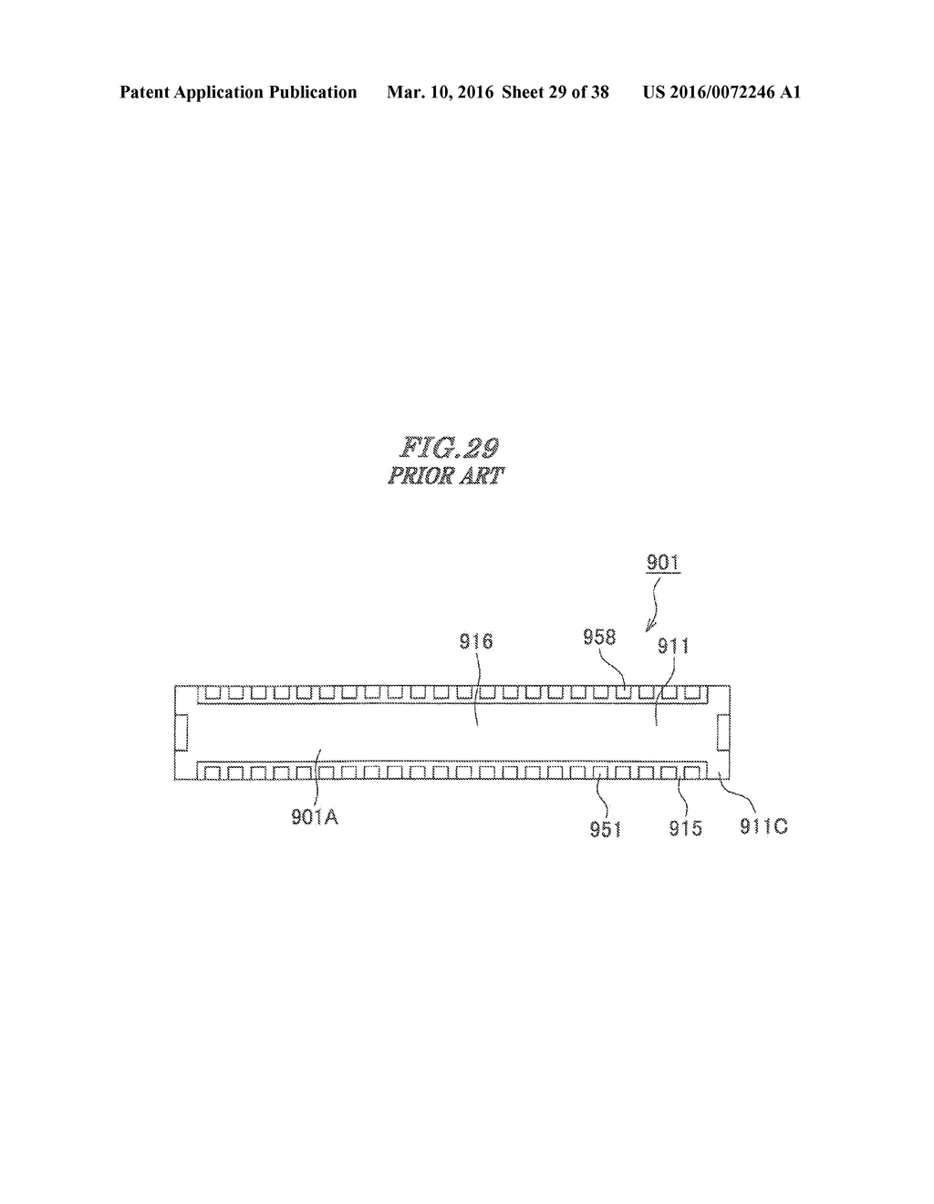 METHOD OF MANUFACTURING A BOARD-TO-BOARD CONNECTOR FOR ELECTRICALLY     CONNECTING TWO CIRCUIT BOARDS - diagram, schematic, and image 30