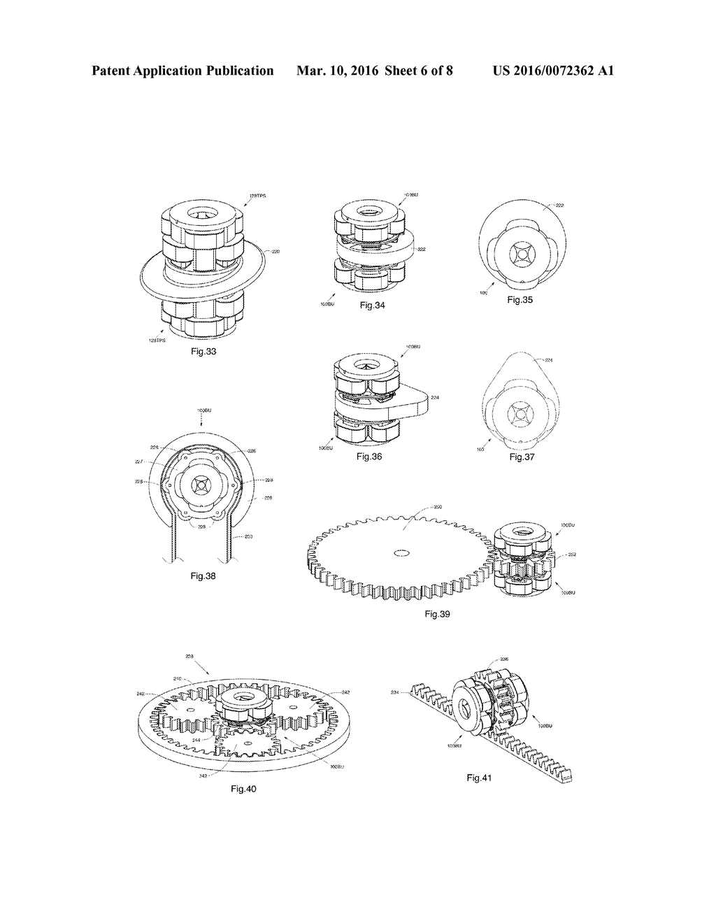 Hybrid Axial Flux Machines and Mechanisms - diagram, schematic, and image 07