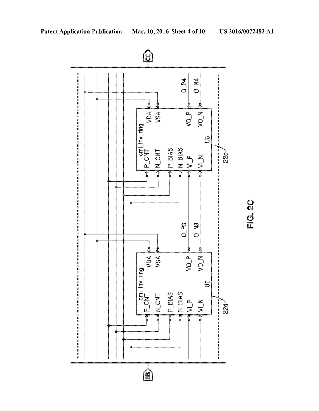 LOW JITTER TUNABLE VOLTAGE CONTROL OSCILLATOR WITH SELF CALIBRATION     CIRCUITS TO REDUCE CHIP FABRICATION PROCESS VARIATION - diagram, schematic, and image 05