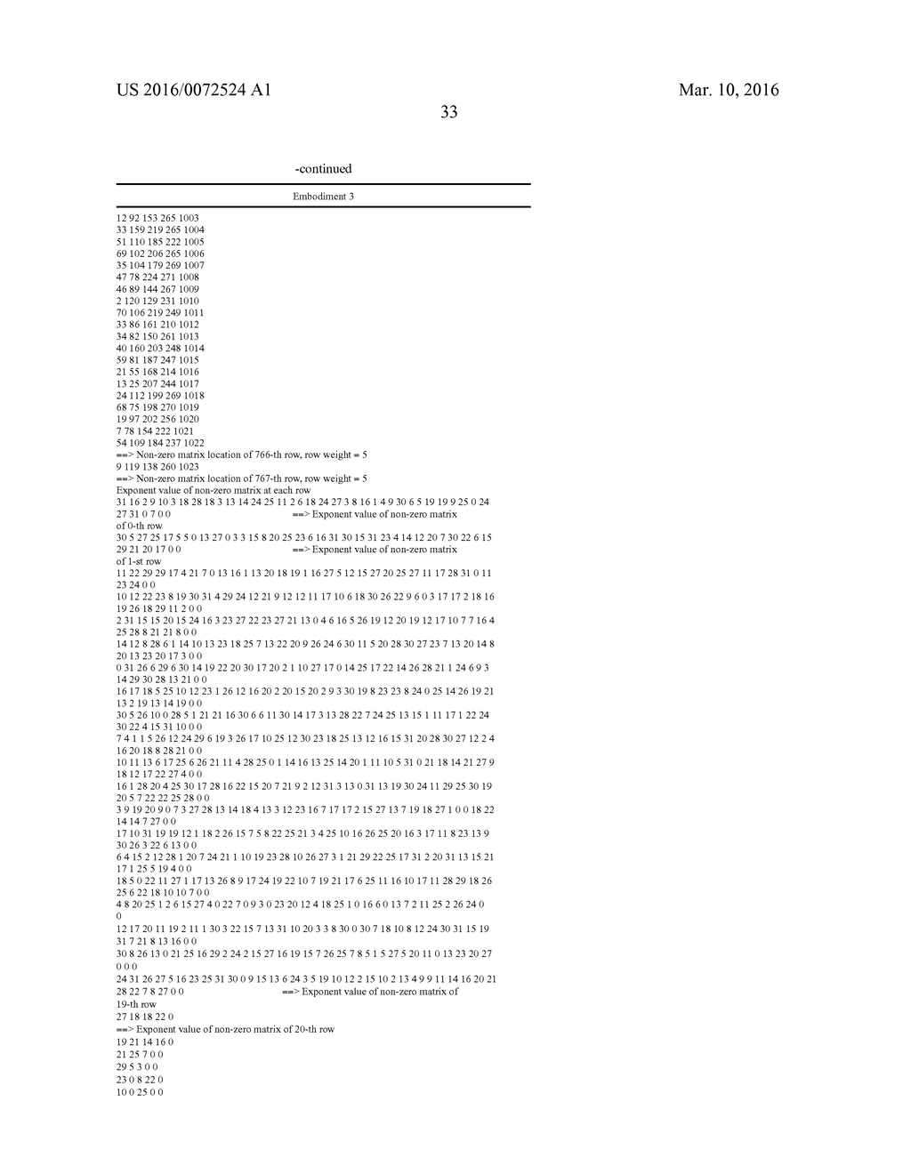 LOW DENSITY PARITY CHECK CODE FOR TERRESTRIAL CLOUD BROADCAST - diagram, schematic, and image 46