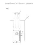 VISIBLE LIGHT COMMUNICATION DEVICE AND RECEIVING DEVICE diagram and image