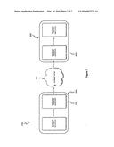 METHOD AND SYSTEM FOR EXCHANGING ENCRYPTED MESSAGES BETWEEN COMPUTING     DEVICES IN A COMMUNICATION NETWORK diagram and image