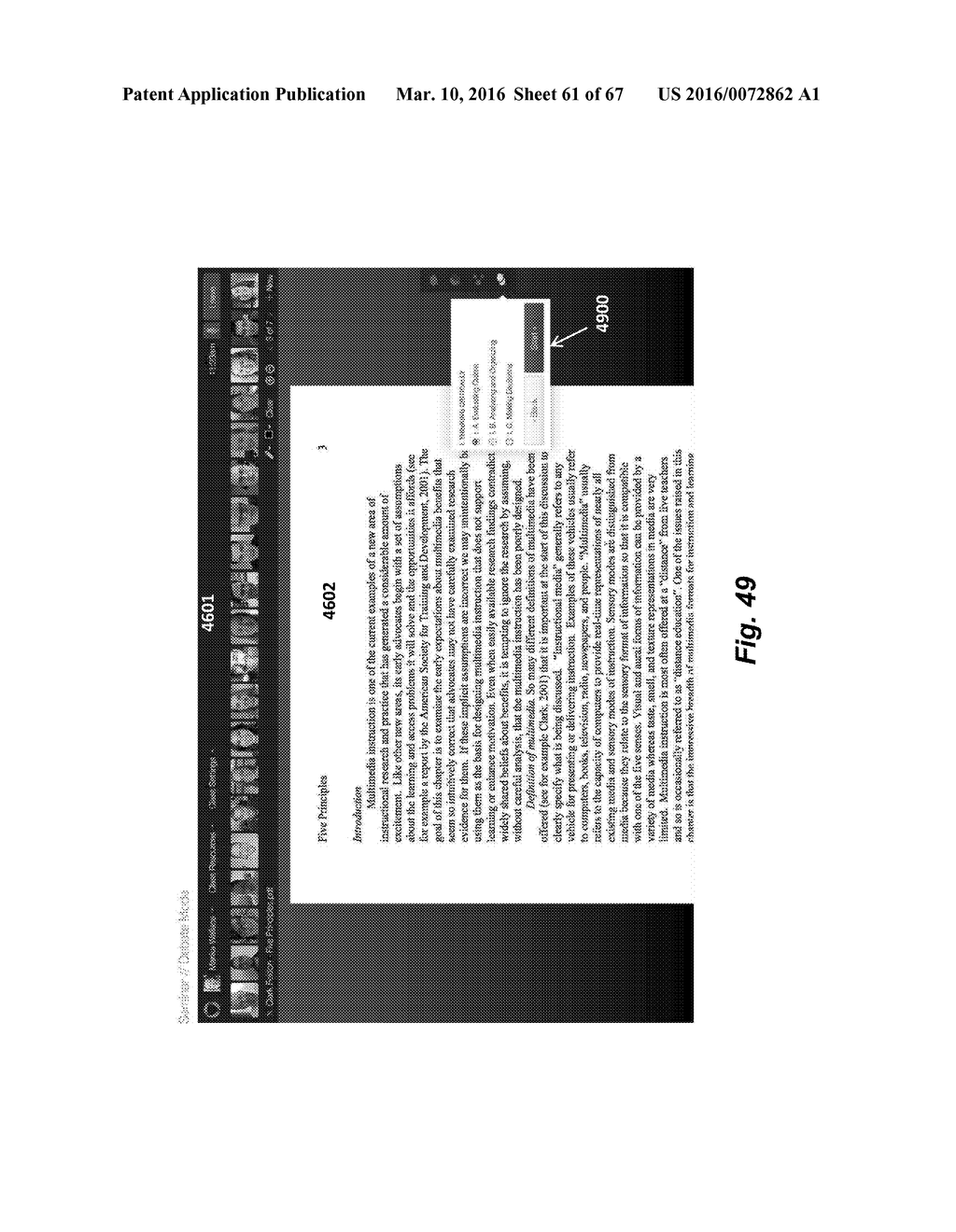 SYSTEM AND METHOD FOR A VIRTUAL CONFERENCE INTERACTIVE TIMELINE - diagram, schematic, and image 62