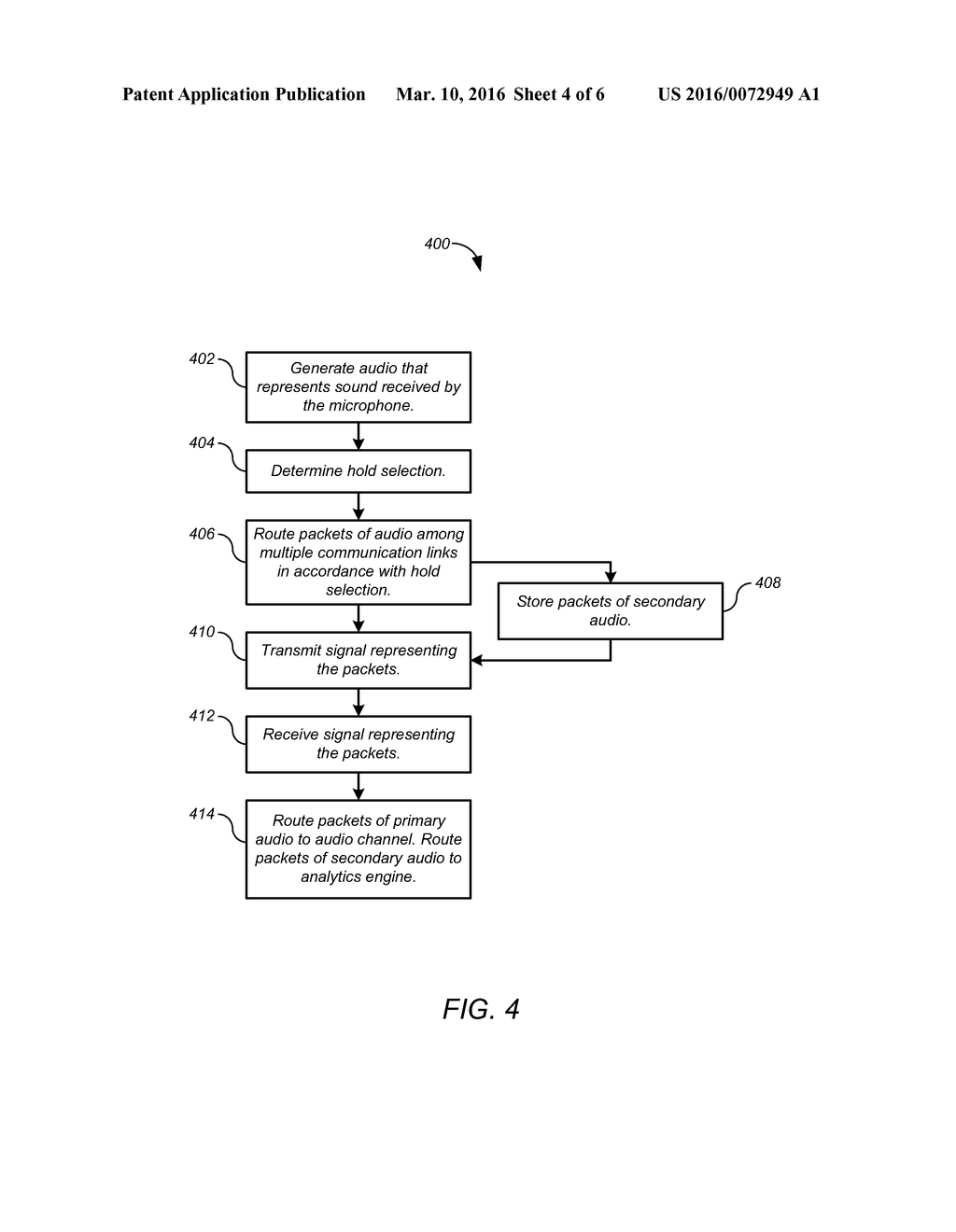 Collection and Analysis of Audio During Hold - diagram, schematic, and image 05