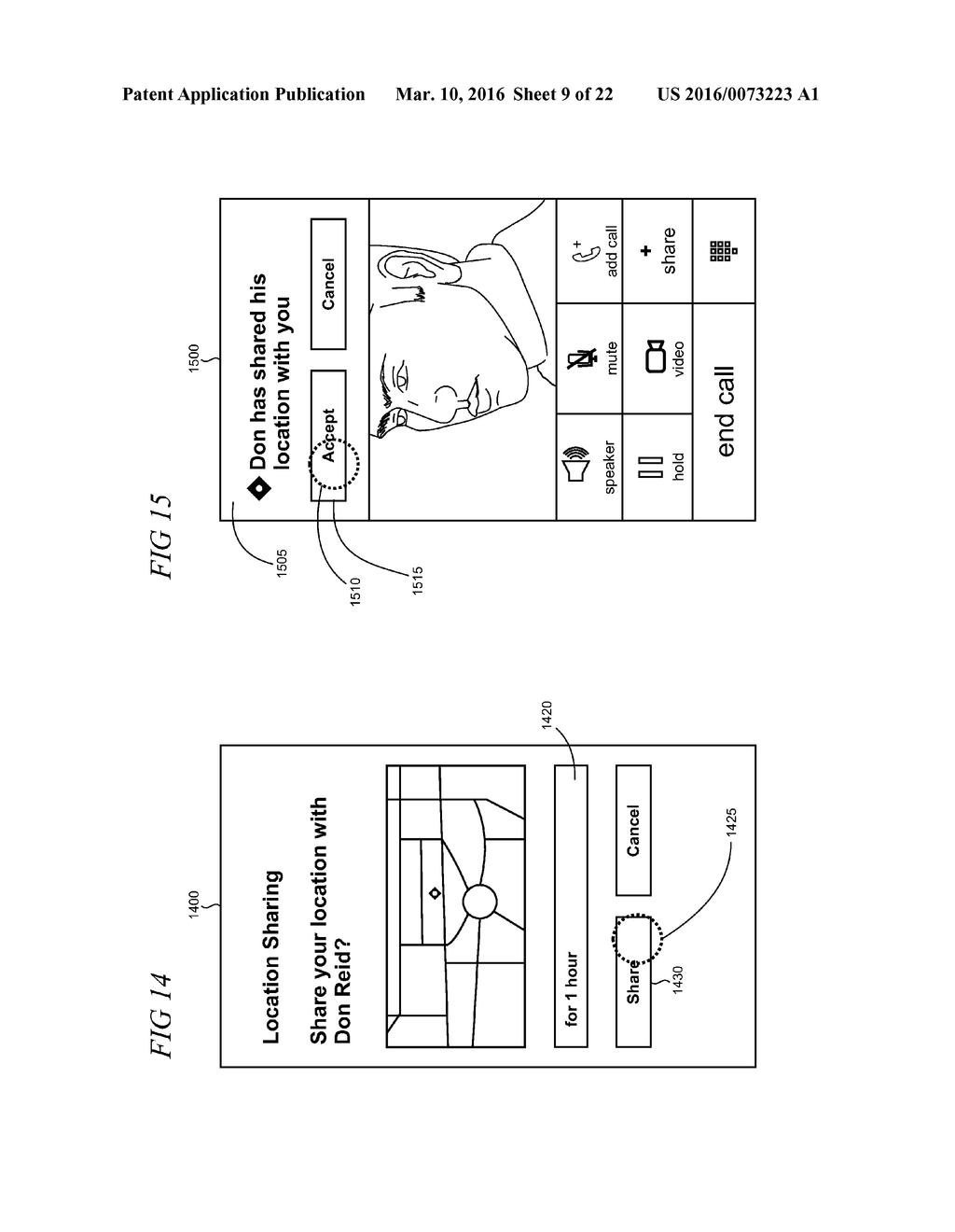 REAL-TIME LOCATION SHARING TO FACILITATE A PHYSICAL MEET-UP - diagram, schematic, and image 10