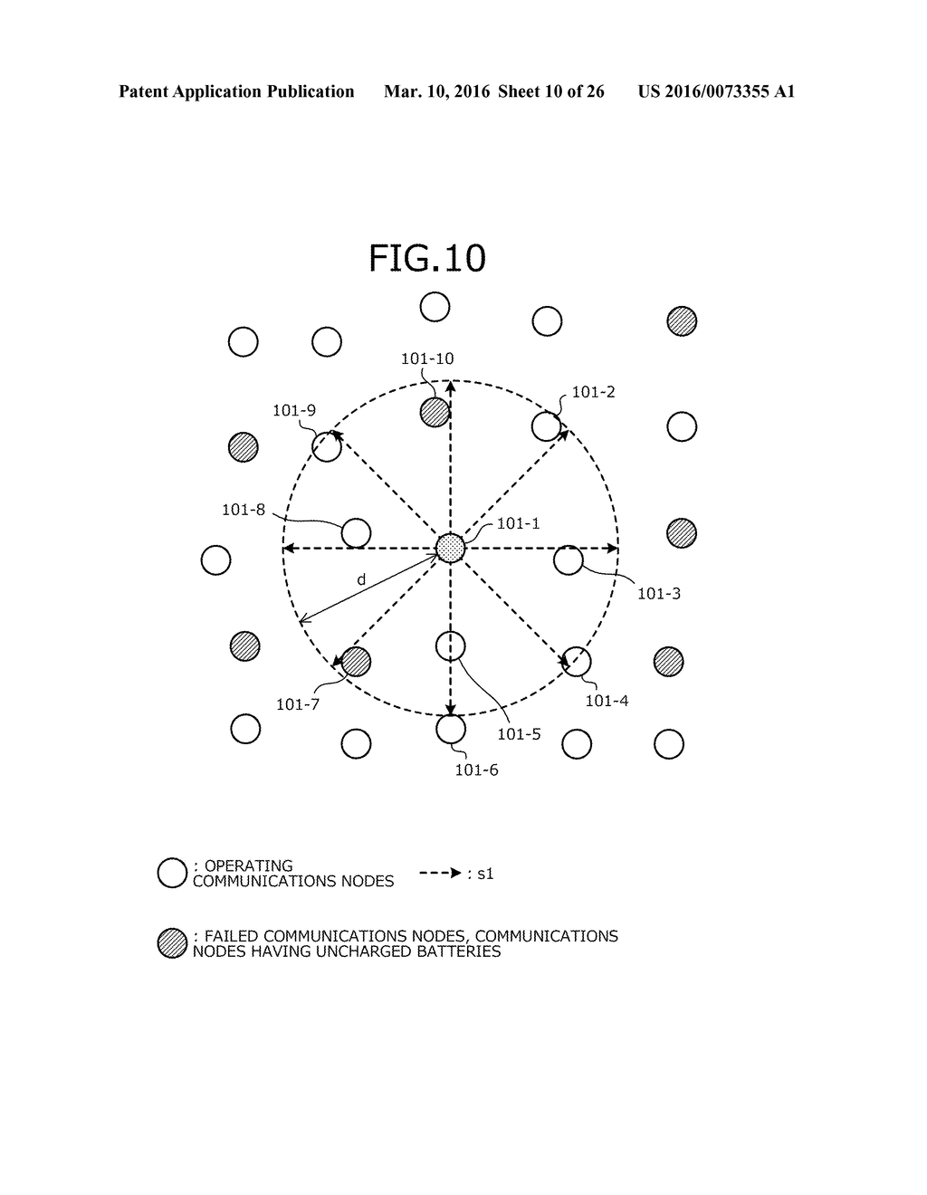 COMMUNICATIONS NODE, SYSTEM, COMMUNICATIONS METHOD, AND COMPUTER PRODUCT - diagram, schematic, and image 11