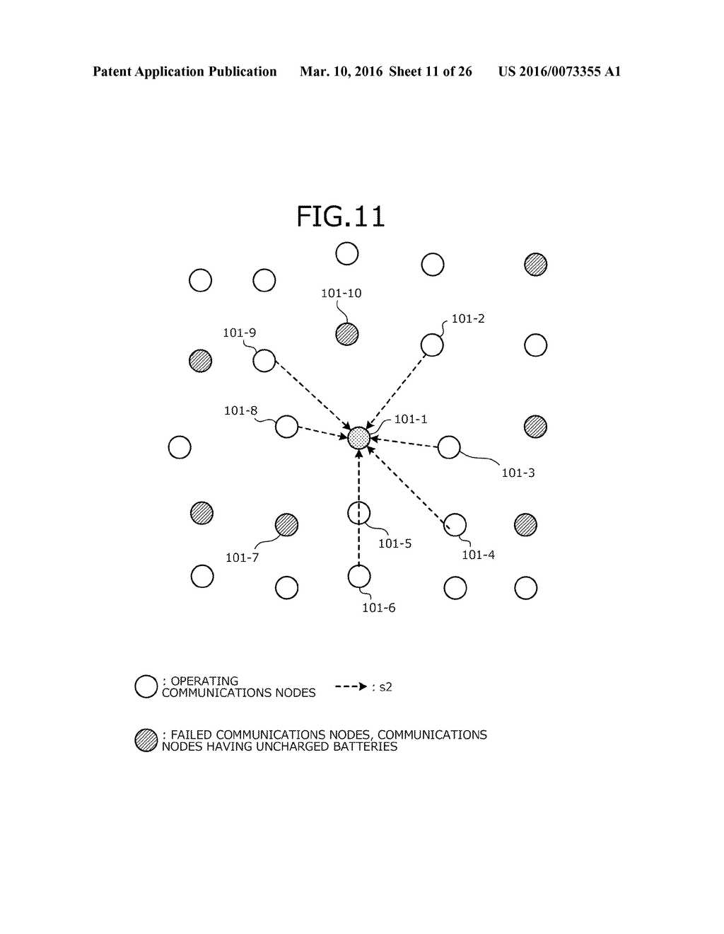 COMMUNICATIONS NODE, SYSTEM, COMMUNICATIONS METHOD, AND COMPUTER PRODUCT - diagram, schematic, and image 12