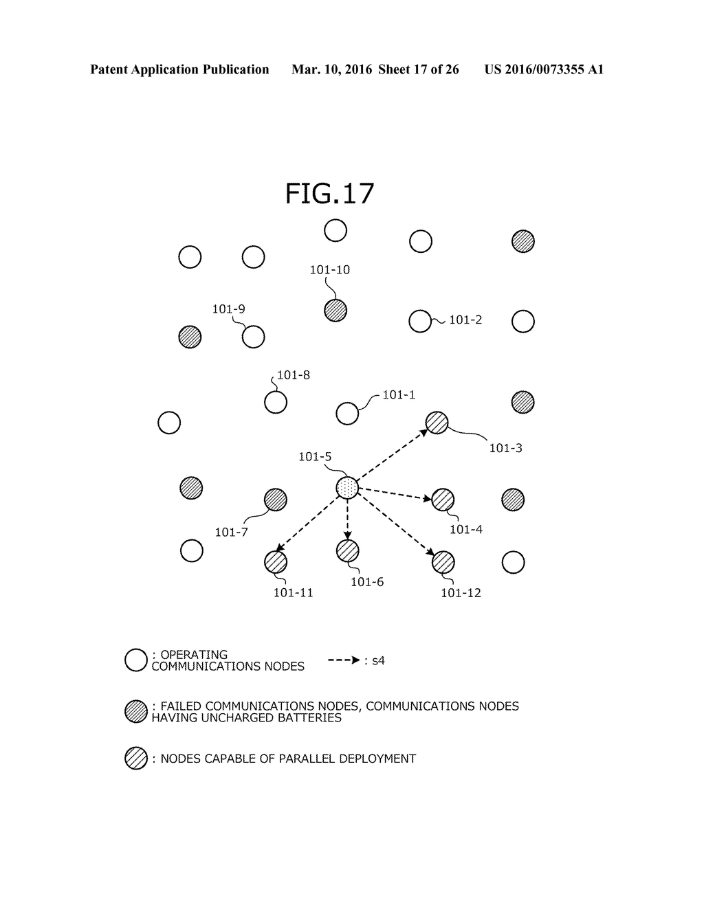 COMMUNICATIONS NODE, SYSTEM, COMMUNICATIONS METHOD, AND COMPUTER PRODUCT - diagram, schematic, and image 18