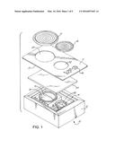 Induction Cooking Appliance diagram and image