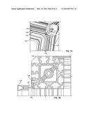 CABINET FRAME ENCLOSURES, FRAME MEMBERS AND CORRESPONDING METHODS diagram and image