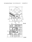 CABINET FRAME ENCLOSURES, FRAME MEMBERS AND CORRESPONDING METHODS diagram and image