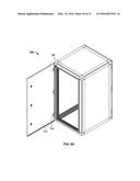 CABINET FRAME ENCLOSURES, FRAME MEMBERS AND CORRESPONDING METHODS diagram and image