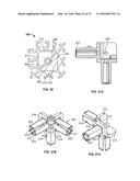 CABINET FRAME ENCLOSURES, FRAME MEMBERS AND CORRESPONDING METHODS diagram and image