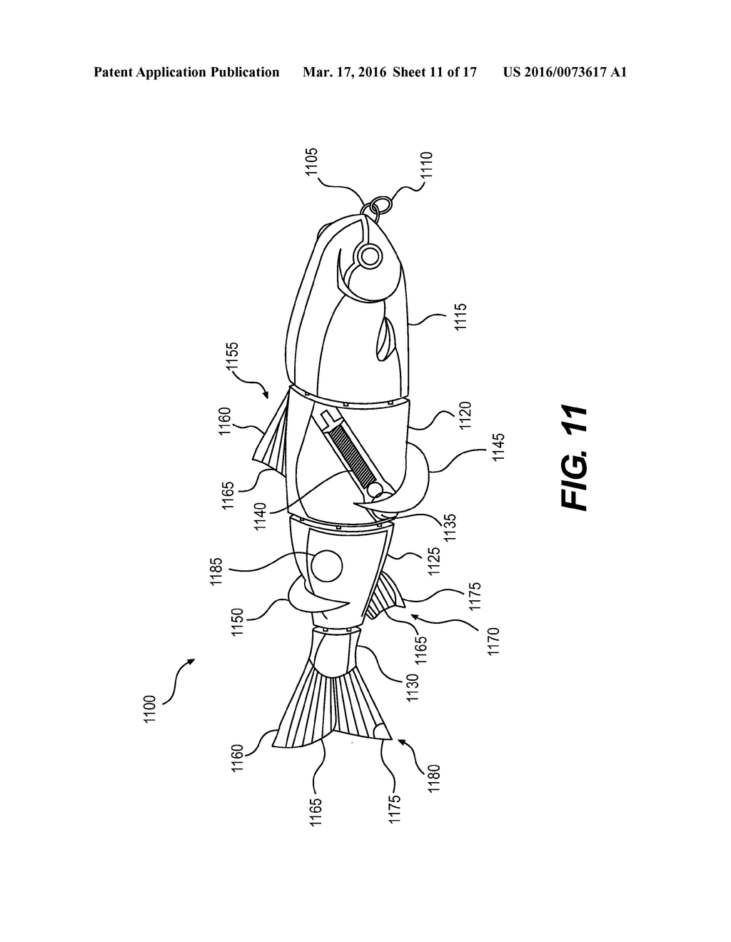 FISHING LURE HAVING AN INERTIALLY-ACTIVATED PIVOTABLE HOOK SYSTEM - diagram, schematic, and image 12