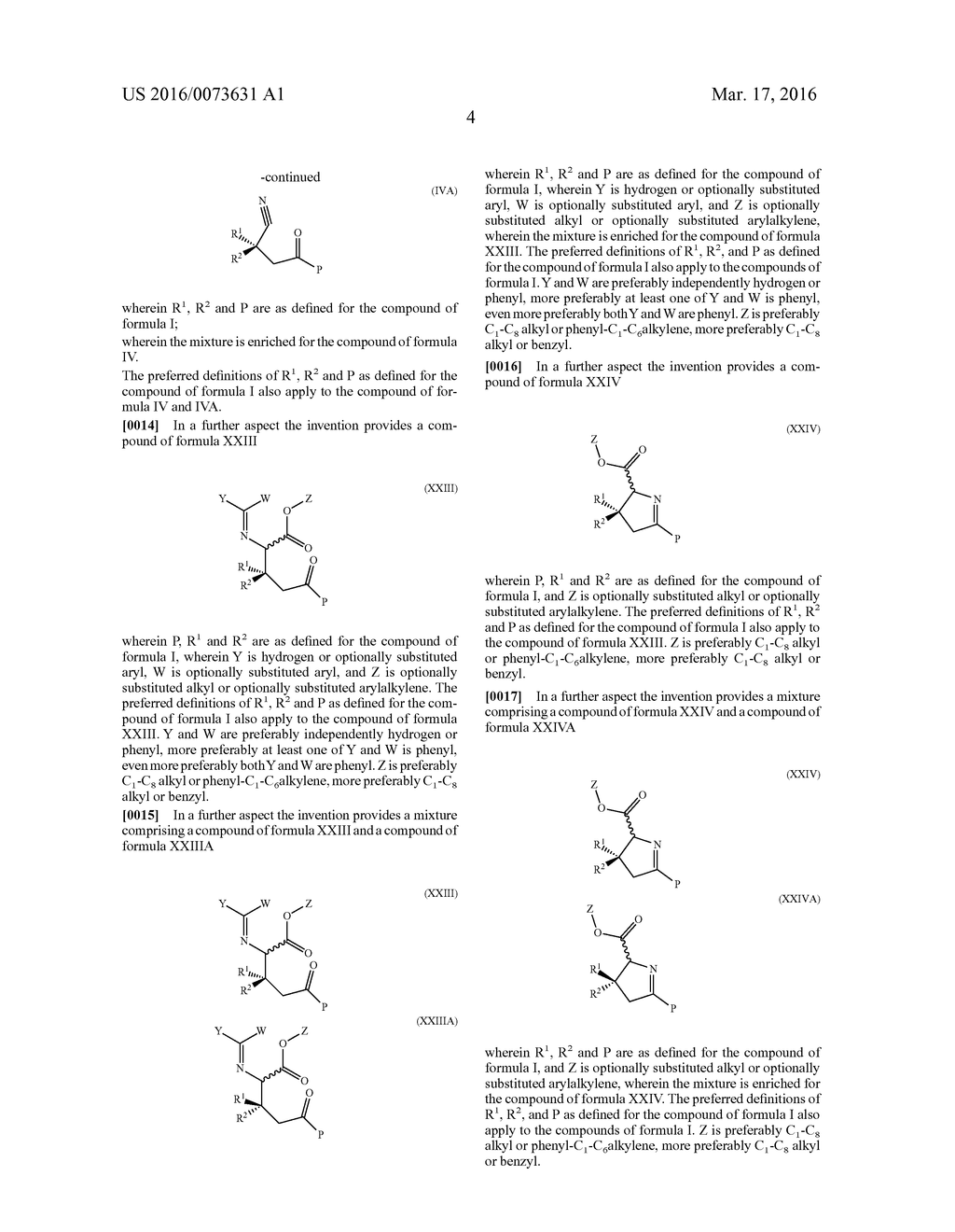 PROCESS FOR THE PREPARATION OF DIHYDROPYRROLE DERIVATIVES - diagram, schematic, and image 05