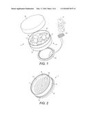 CONTAINER COMPRISING A FIRST CHAMBER AND A SECOND CHAMBER diagram and image