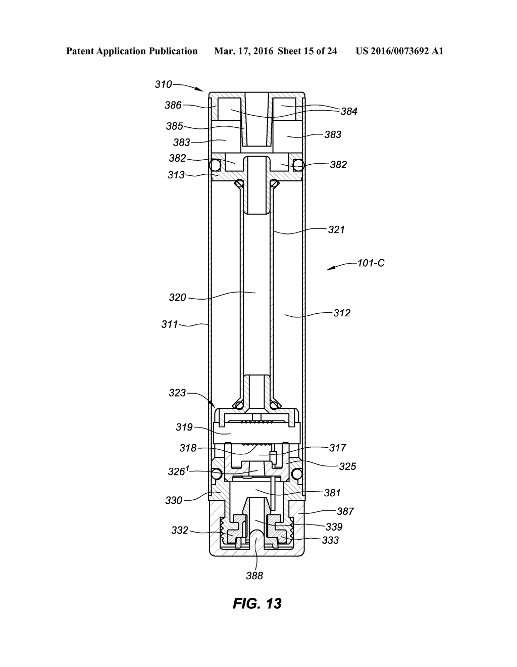 DEVICE FOR STORING AND VAPORIZING LIQUID MEDIA - diagram, schematic, and image 16