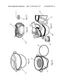 Insulated Food Carrying System of Nesting  Devices diagram and image